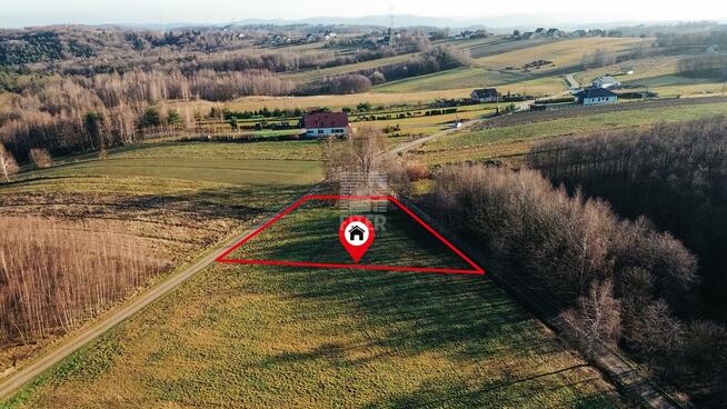 Działka budowlana Biesiadki gm. Gnojnik