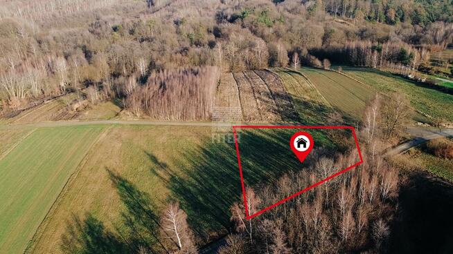 Działka budowlana Biesiadki gm. Gnojnik