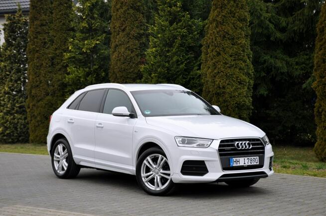 Audi Q3 2.0TDI(150KM)*S-Line*Lift*Xenon*Led*Navi*Skóry*BLS*Automat*Alu17"ASO