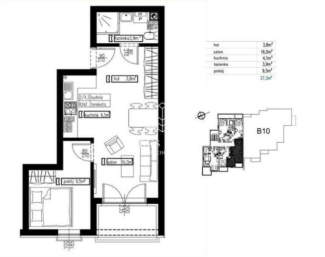 Gotowe nowe mieszkanie w Rumi oddane do użytku