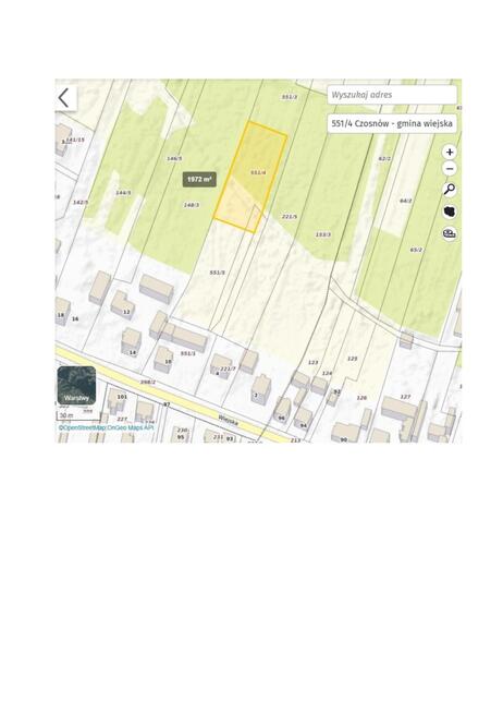 Nieruchomość 16 650 m2 działki budowlane i rolna