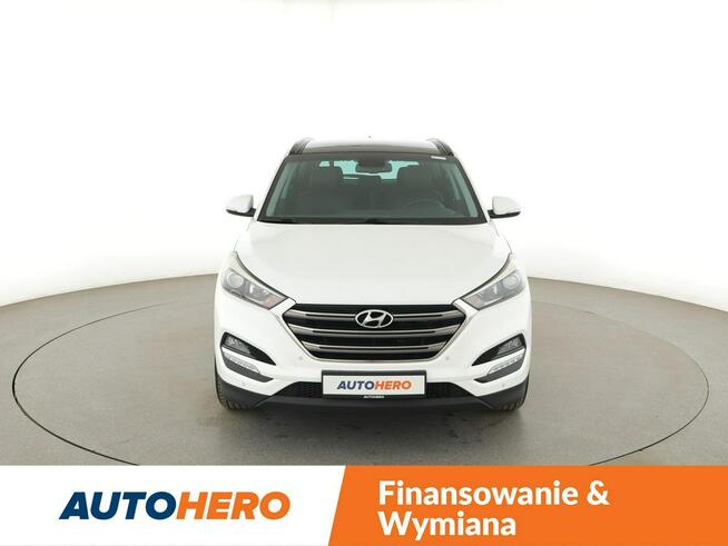 Hyundai Tucson Panorama Skóry Navi Kamera cofania Klimatyzacja Podgrzewane fotele Blt