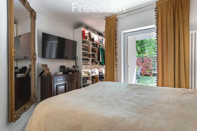 Stylowe mieszkanie z ogródkiem i loggią Józefosław