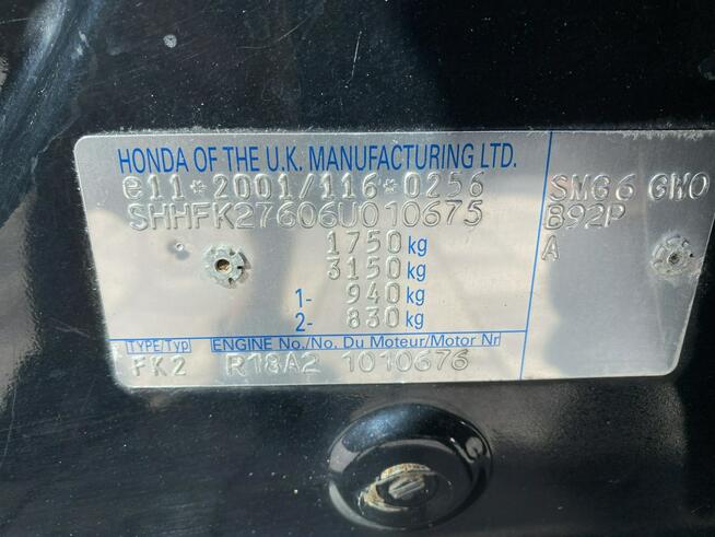 Honda Civic 1.8 V TEC !!! Zadbany Bezwypadkowy Serwisowany!!!