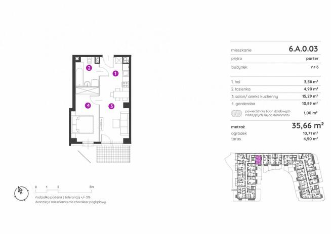 Mieszkanie Gliwice, Szafirowa