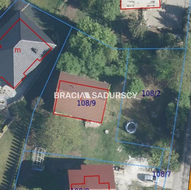 Działka Prusy gm. Kocmyrzów-Luborzyca, Zachodnia