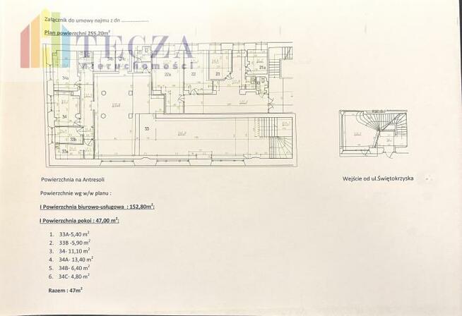Lokal użytkowy Warszawa Śródmieście, Śródmieście, Świętokrzyska