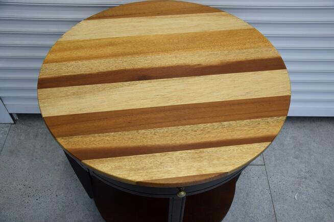 stolik z drewna tekowego - jak nowa