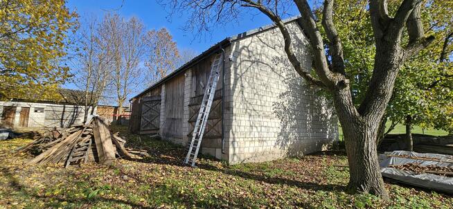 Siedlisko Dom + murowane budynki pod uprawy pasiekę hodowlę