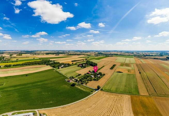 Siedlisko Dom + murowane budynki pod uprawy pasiekę hodowlę