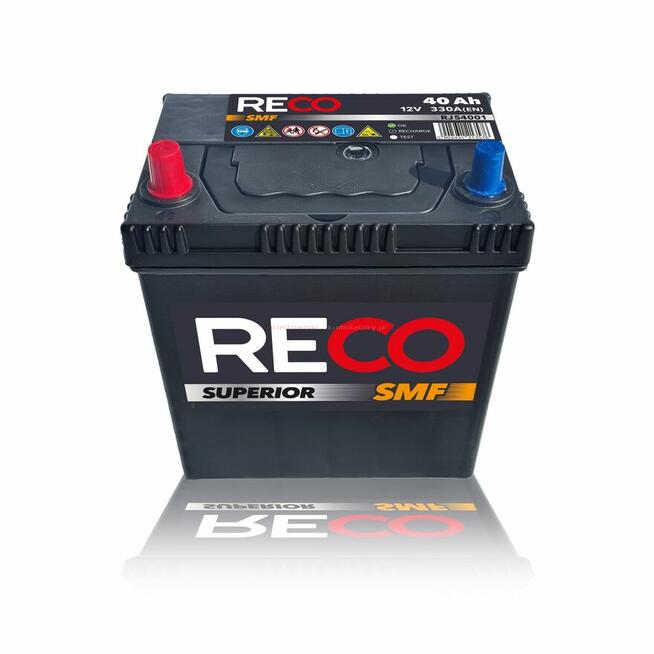 Akumulator RECO Japan 12V 40Ah 330A Kilińskiego 51 Słupsk