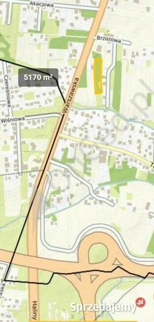 Działka 52 ar, 33-140 Brzozówka, gmina Lisia Góra,