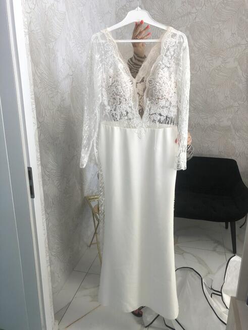 Piekna suknia ślubna z salonu Laurelle