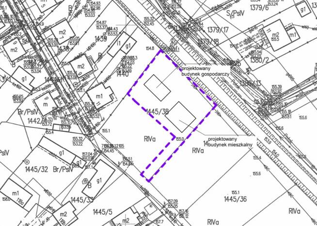 Działka Nisko Malce 19,06 arów Wydane WZ na dwa domy
