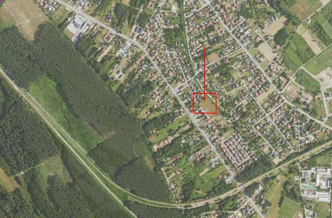 Działka Nisko Malce 19,06 arów Wydane WZ na dwa domy