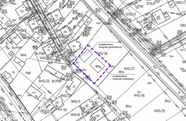 Działka Nisko Malce 19,06 arów Wydane WZ na dwa domy
