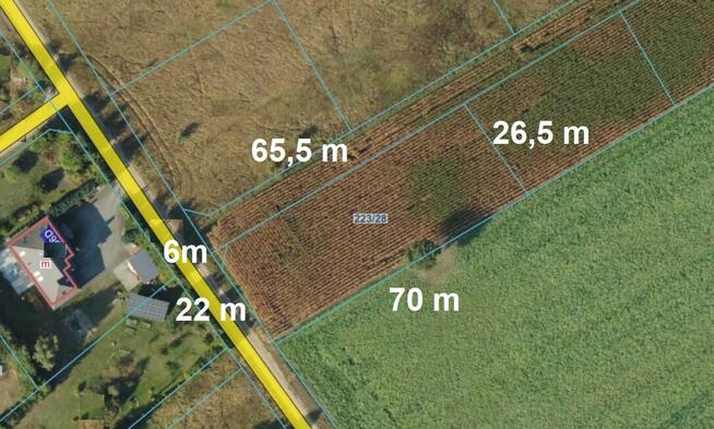 Bobrowiczki - działka mieszkaniowo-usługowa