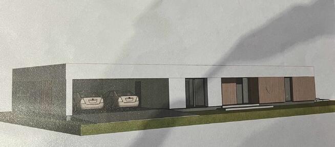 Nowoczesny dom parterowy – stan surowy zamknięty | Zagorzyn