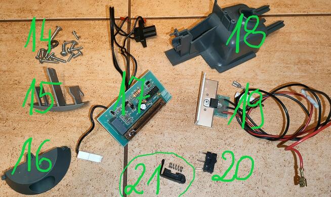 Zelmer Jupiter TYP 4000.0.K58H P 2000W - CZĘŚCI !!!