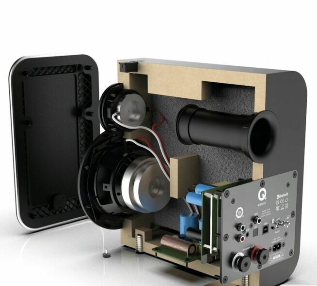 Q ACOUSTICS M20 HD aktywne rewelacyjne kolumny: BT OPTICAL