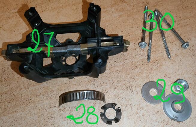 Zelmer Jupiter TYP 4000.0.K58H P 2000W - CZĘŚCI !!!