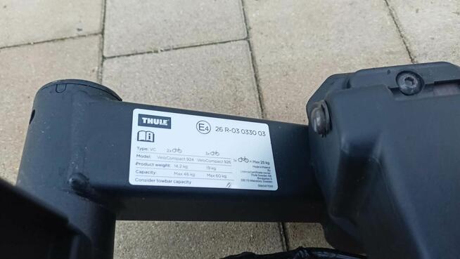 Bagażnik hak Thule 926 Velocompact 3 row.st.bdb