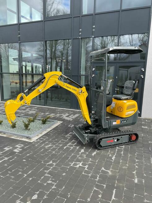 Gunter Grossmann Minikoparka JAPAN 1000, silnik Kubota