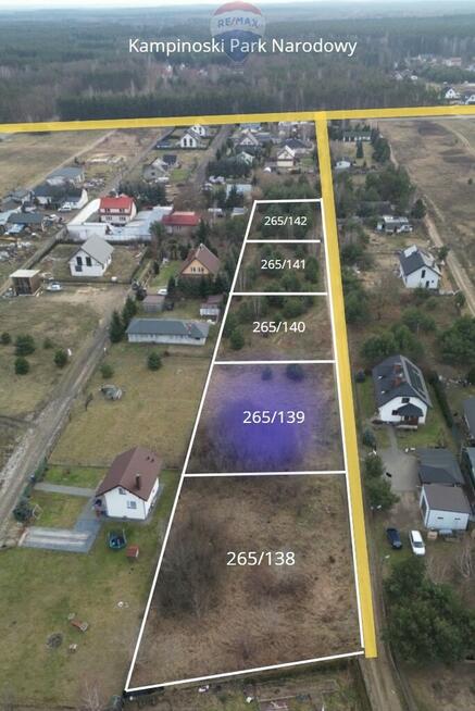 Działka budowlana 1008m2, Nowe Grochale