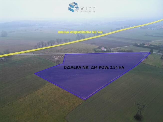 Działka usługowa Filice gm. Działdowo