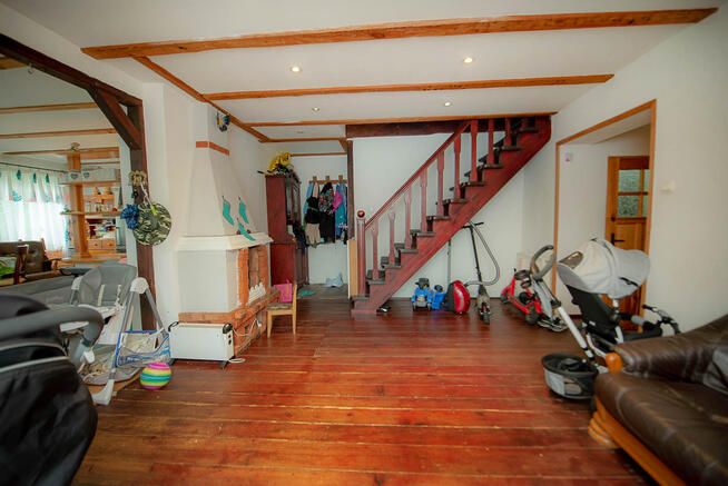 Bliźniak na dużej działce w Pasłęku