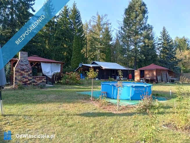 Działka budowlana z domkiem 35 km od Warszawy