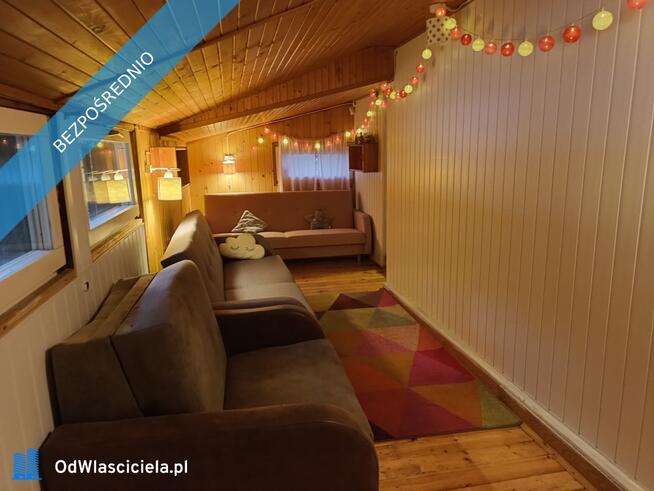 Działka budowlana z domkiem 35 km od Warszawy