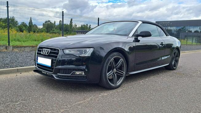 Audi A5 Cabriolet 2.0TDi 2013 Automat Tempomat Navi Klima Grzane Fotele S-line