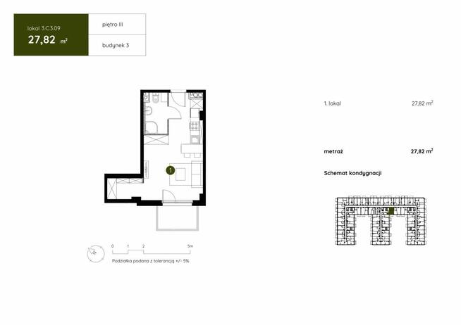 Mieszkanie Gdańsk Młyniska, Twarda