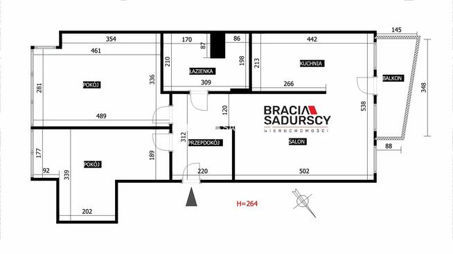 Mieszkanie Kraków Krowodrza, Kazimierza Wielkiego