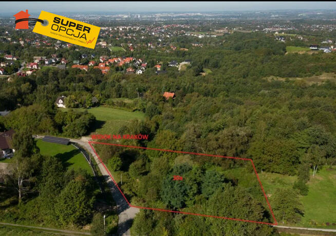 Działka budowlana Lednica Górna gm. Wieliczka,