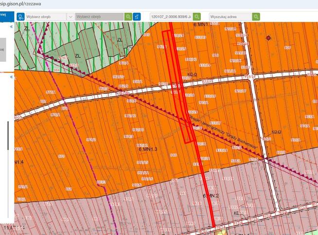 Działka budowlana Jodłówka gm. Rzezawa