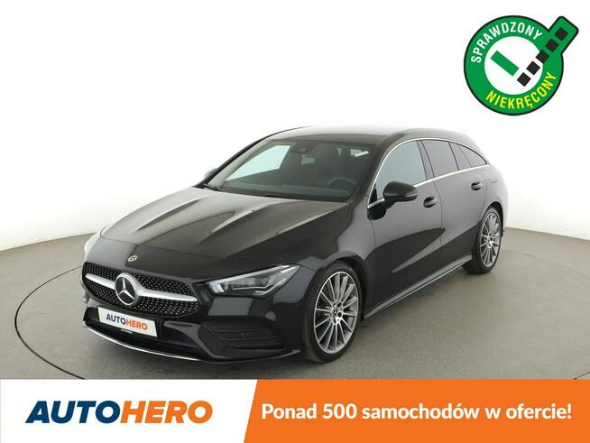 Mercedes CLA 200 automat multibeam LED, skóra/alcantara grzane fotele kamery