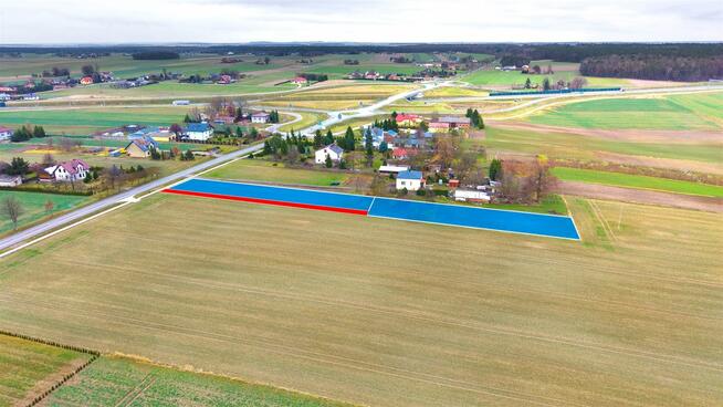 Działka usługowa Niedrzwica Duża