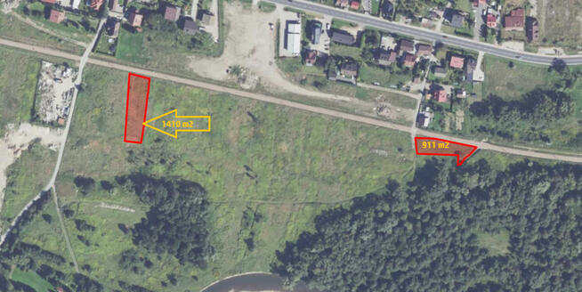 Na sprzedaż trzy działki rolne