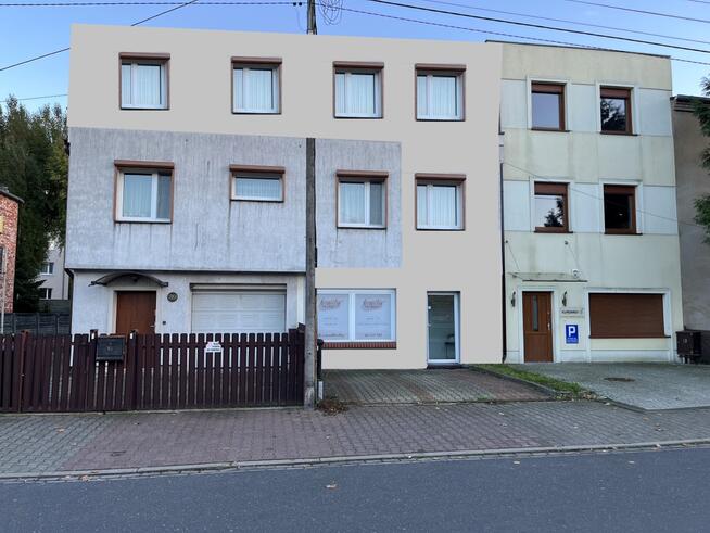 Parter bliźniaka - możliwość rozbudowy piętra