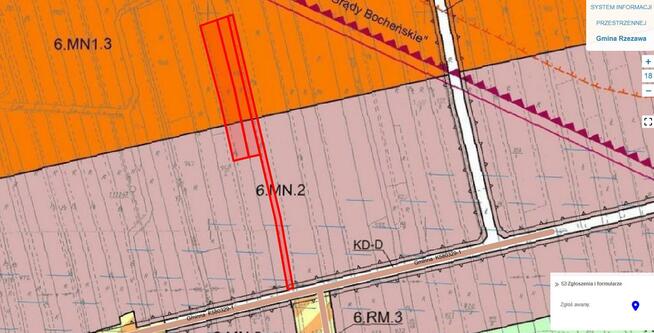 Działka budowlana Jodłówka gm. Rzezawa