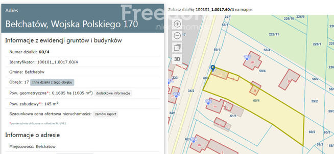 1634 m² przy ruchliwej ulicy – inwestycja z przysz
