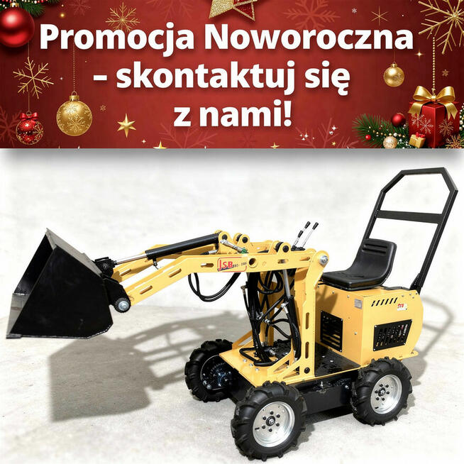 MINI ŁADOWARKA KOŁOWA MS-L116 JSB - Cena - 29750 PLN/netto