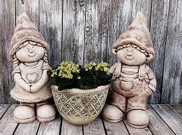 Aniołki gipsowe figurki dekoracyjne Anioł z gipsu