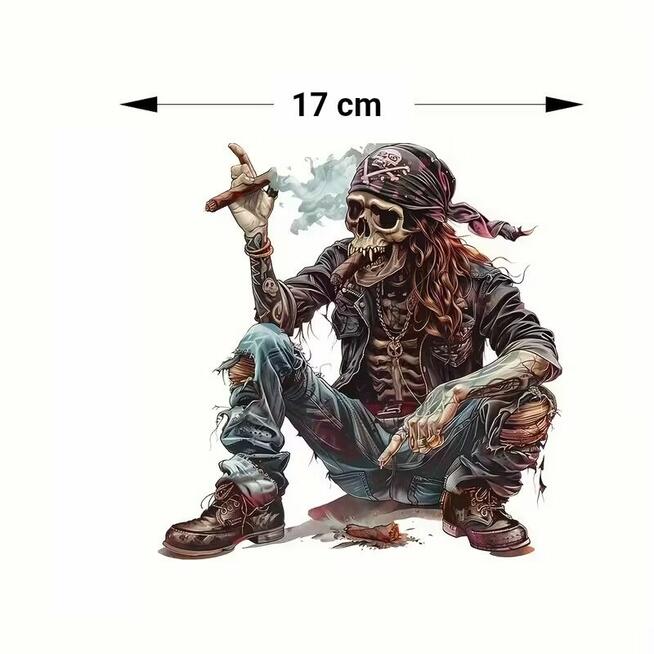 Naklejka winylowa naklejki na samochód mix wzorów pirat