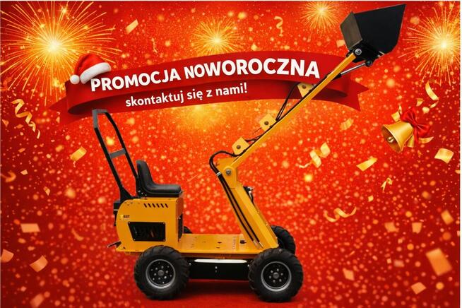 MINI ŁADOWARKA KOŁOWA Z PROSTYM RAMIENIEM MS-L113FS JSB