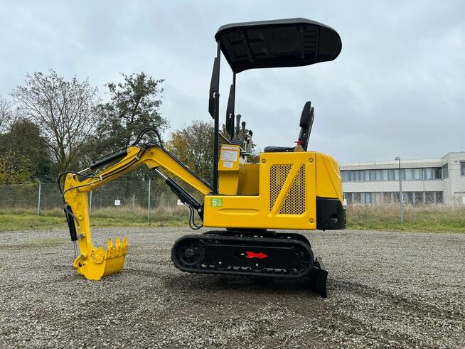 Koparka model GG800, nowa Minikoparka Gunter Grossmann