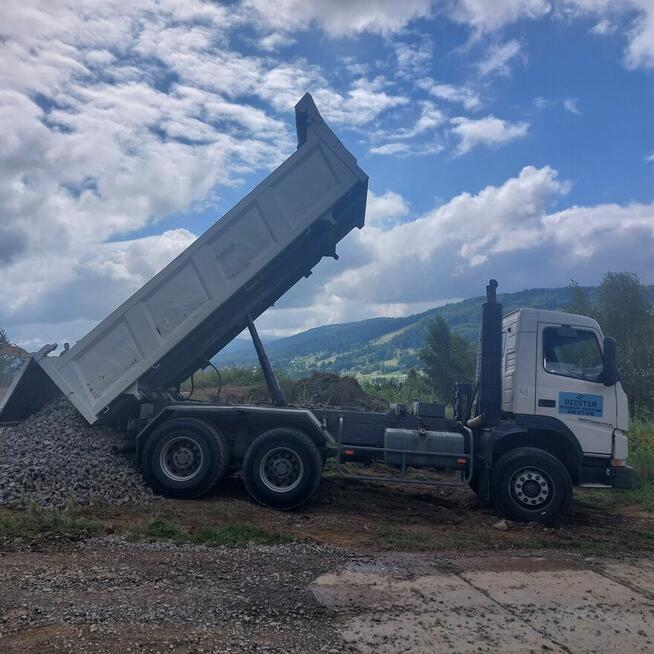 Kruszywa, koparka,wywrotka Bieszczady