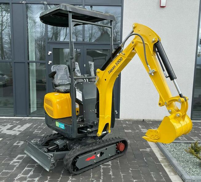 Gunter Grossmann Minikoparka JAPAN 1000, silnik Kubota